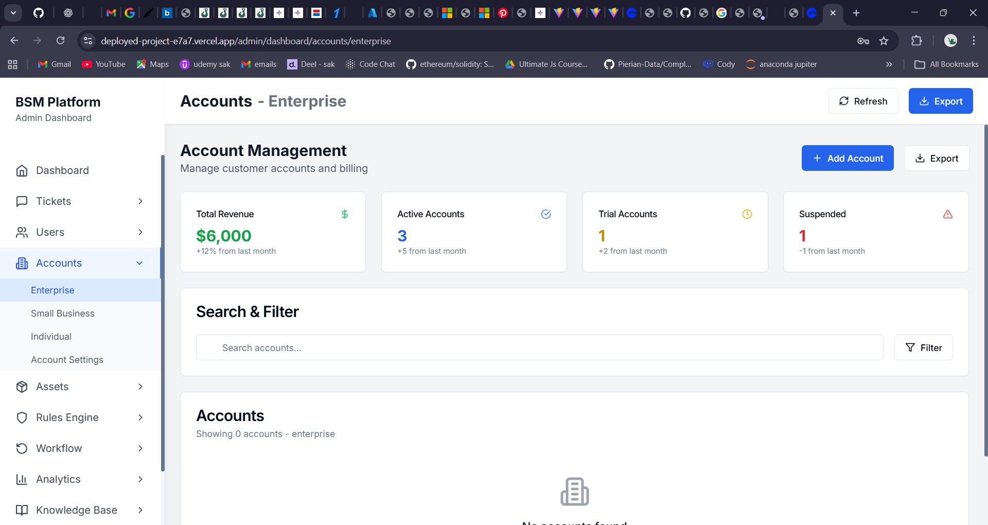 Business Management System - Screenshot 9